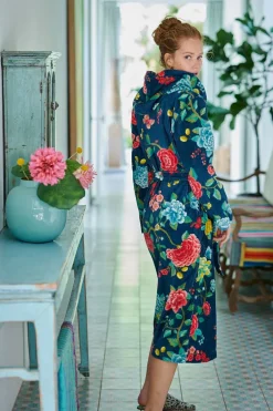 Bademantel Good Evening Dunkelblau