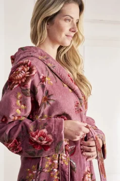 Bademantel Secret Garden Mauve
