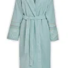 Bademantel Soft Zellige Blau