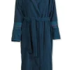 Bademantel Soft Zellige Dunkelblau