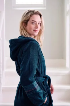 Bademantel Soft Zellige Dunkelblau