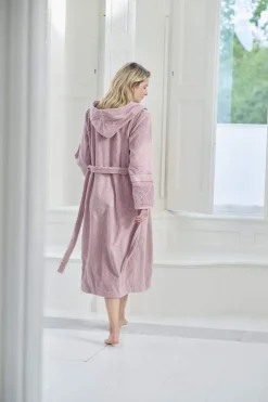 Bademantel Soft Zellige Lila