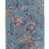 Badetuch Secret Garden Blau 55x100cm