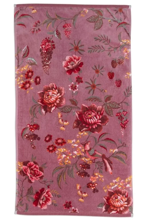 Badetuch Secret Garden Mauve 55x100cm