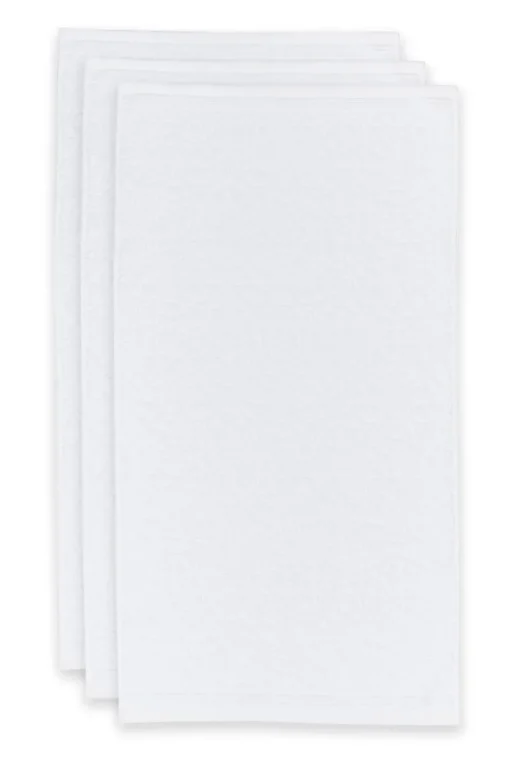 Badetuch Set/3 Tile de Pip weiß 55x100 cm