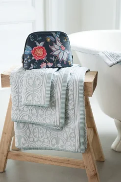 Badetuch Set/3 Tile de Pip Hellblau 55x100 cm