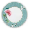 Blushing Birds Frühstücksteller 21 cm blau