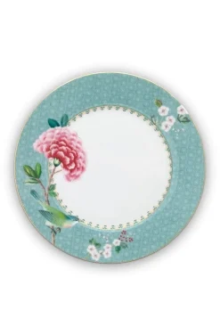 Blushing Birds Frühstücksteller 21 cm blau
