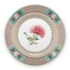 Blushing Birds Gebäckteller Khaki 17 cm