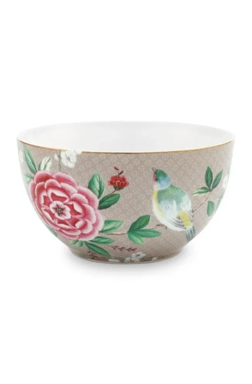 Blushing Birds Schale Khaki 15 cm
