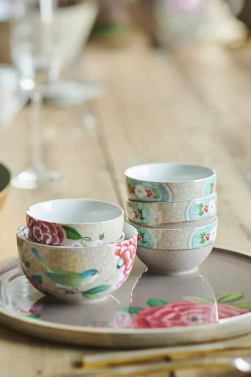 Blushing Birds Tasse Gross Khaki