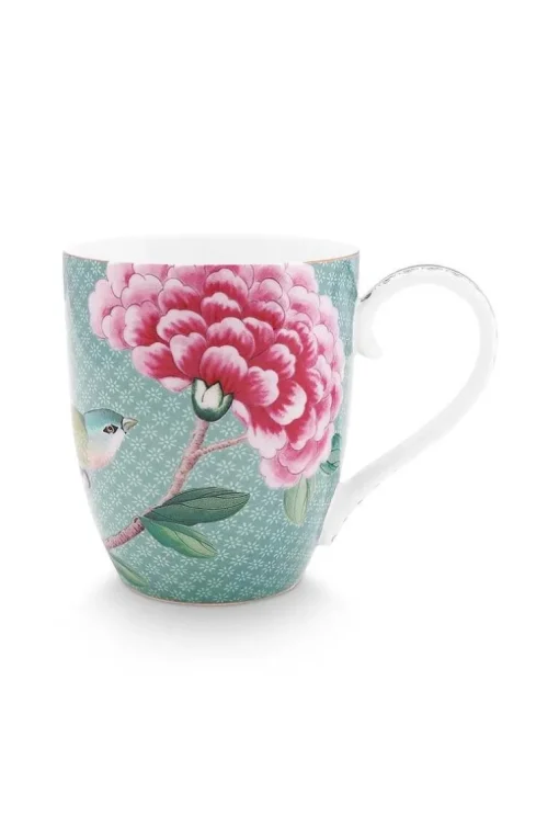 Blushing Birds Tasse XL Blau