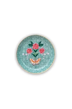 Blushing Birds Teebeutelablage 9 cm blau