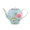 Blushing Birds Teekanne groß blau