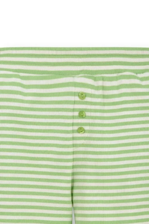 Bobi Kurze Hose Little Sumo Stripe Grün