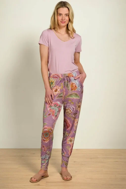Bobien Lange Hose Matata Lila
