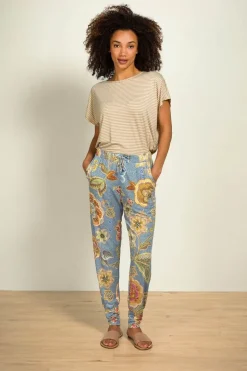 Bobien Lange Hose Matata Blau