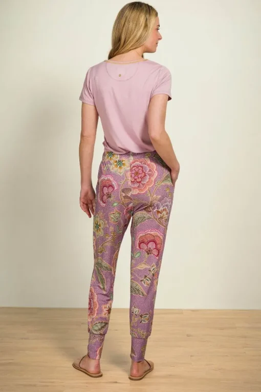 Bobien Lange Hose Matata Lila