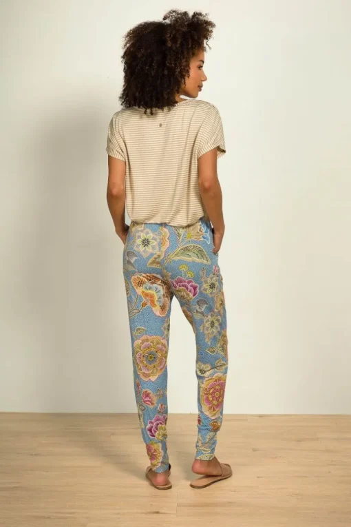 Bobien Lange Hose Matata Blau