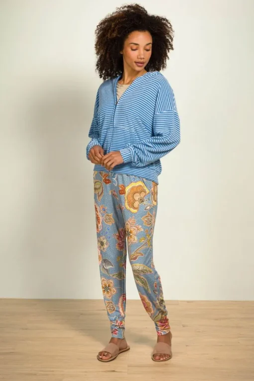Bobien Lange Hose Matata Blau