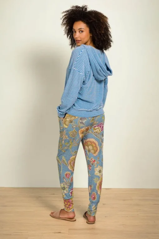 Bobien Lange Hose Matata Blau