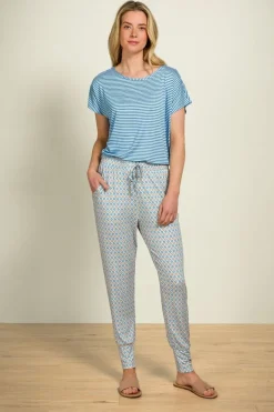 Bobien Lange Hose Mojo Blau