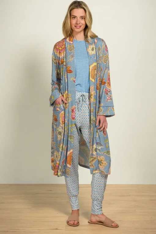 Bobien Lange Hose Mojo Blau