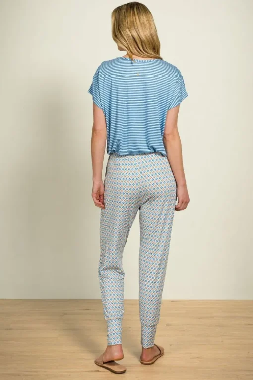 Bobien Lange Hose Mojo Blau