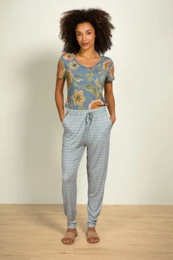 Bobien Lange Hose Mojo Blau