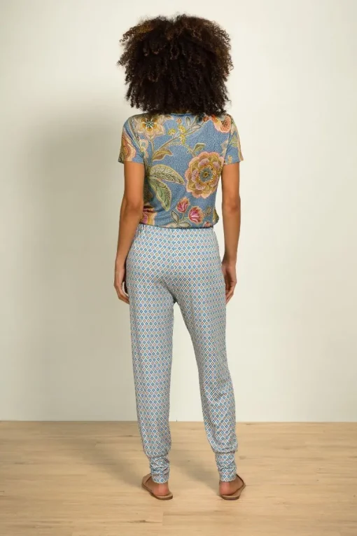 Bobien Lange Hose Mojo Blau