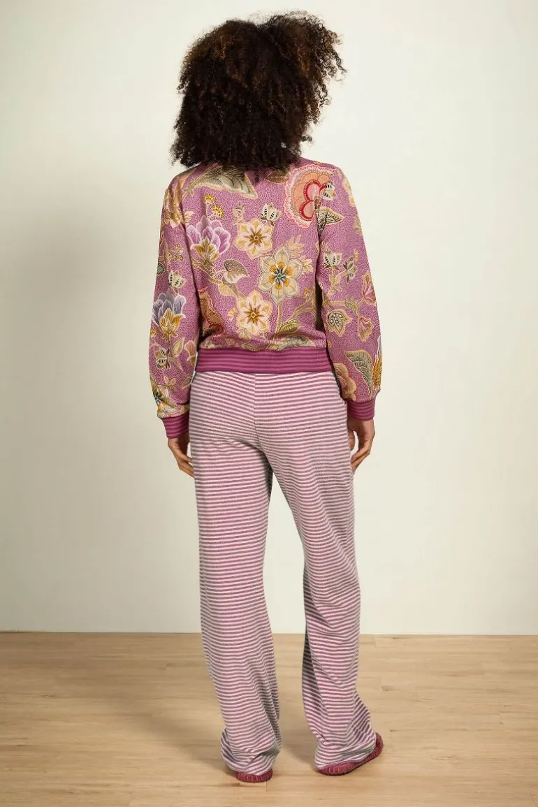 Britta Lange Hose Little Sumo Stripe Lila