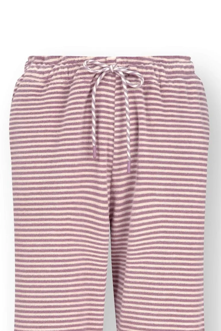 Britta Lange Hose Little Sumo Stripe Lila