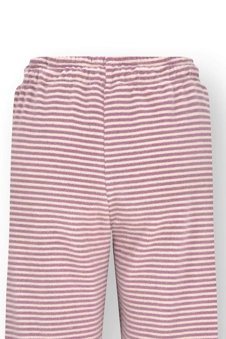 Britta Lange Hose Little Sumo Stripe Lila