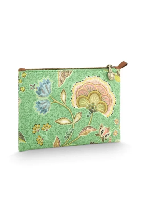 Charly Flaches Necessaire Mittel Matata Grün