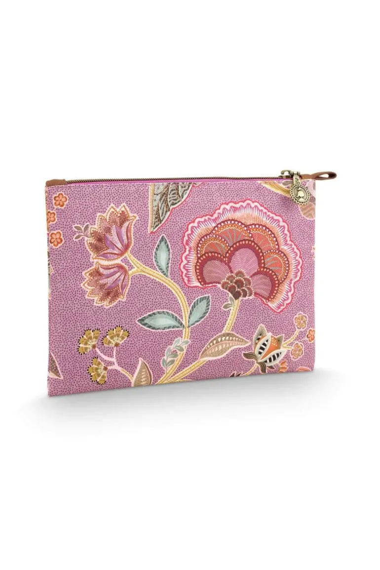 Charly Flaches Necessaire Mittel Matata Lila