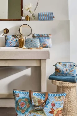 Charly Flaches Necessaire Mittel Matata Blau