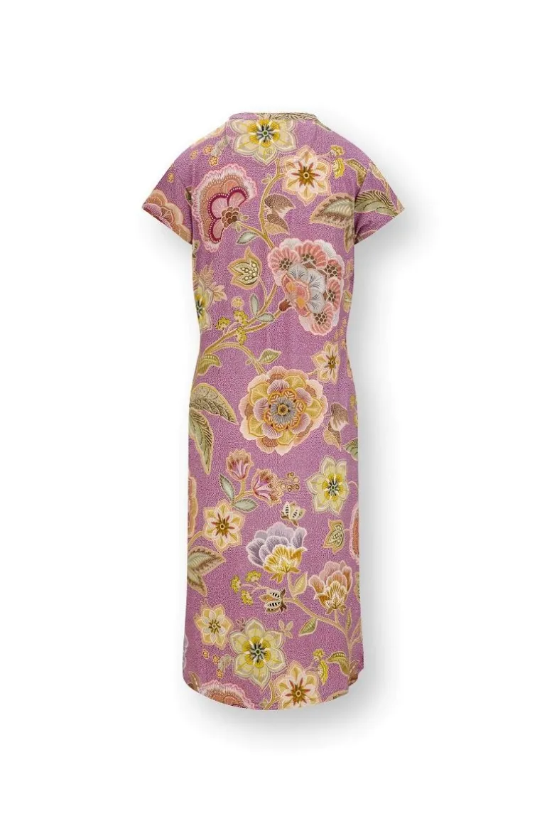 Dalia Nachthemd Kurze Ärmeln Matata Lila