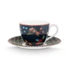 Espresso Tasse & Untertasse Berry Blues Blau