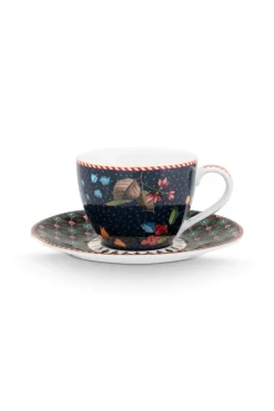 Espresso Tasse & Untertasse Berry Blues Blau