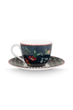 Espresso Tasse & Untertasse Berry Blues Blau
