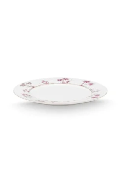 Essteller Jolie Punkte Gold Rosa 26.5cm