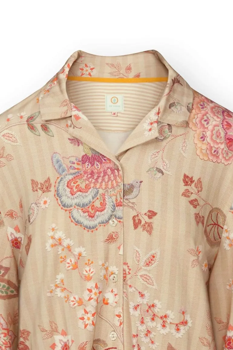 Faye Top Lange Ärmeln Buenas Noches Sand