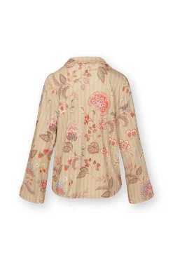 Faye Top Lange Ärmeln Buenas Noches Sand