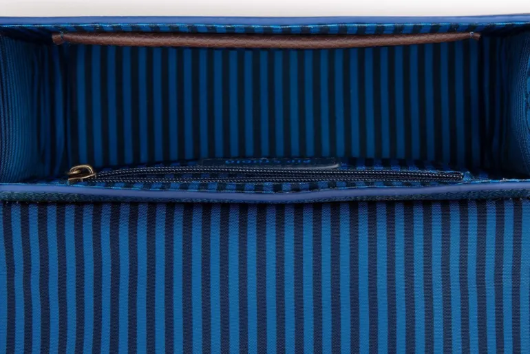 Fenna Schultertasche Klein Flores Felices Dunkel Blau