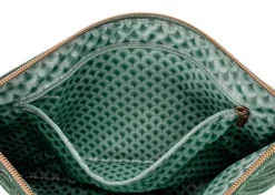 Flaches Necessaire Gross Quiltey Days Grün
