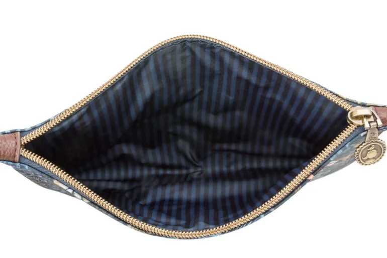 Flaches Necessaire Medium Tutti i Fiori Blau