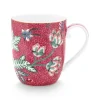 Flower Festival Tasse Klein Dunkelrosa