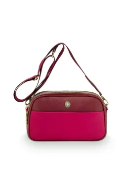 Frida Schultertasche Uni Rot