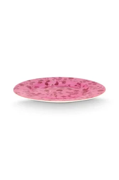 Gebäckteller Jolie Blumen Rosa 17cm