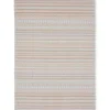 Große Handtuch Geometric Print Sand 70x140cm